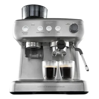 Cafeteira Espresso Oster Xpert Perfect Brew Cor Aço inoxidável