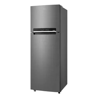 Geladeira com freezer inverter Midea Frost Free Duplex MDRT533EVD461 394L inox