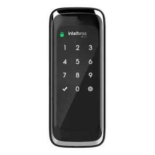 Fechadura Digital De Sobrepor Fr 101 V Preta Intelbras