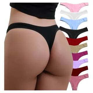 Kit *10 Calcinha Fio* Dental Algodão Sexy Conforto Feminina