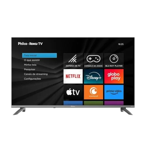 Smart TV 43" Philco Roku TV HDR10 Dolby Áudio P43CRA