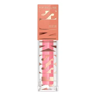 Blush Líquido Sunkisser Glow 12h 05 Blazing Blush Maybelline NY 4,7ml
