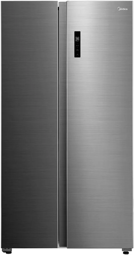 Geladeira Side by Side 511L Inverter Cor Inox Conectada Midea MD-RS710FGD462-220v