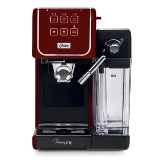 Cafeteira Espresso Primalatte Bvstem6801r Touch Red Oster Cor Preto/Vermelho 220V