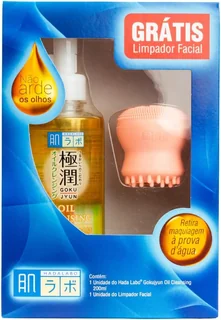 Óleo de Limpeza Demaquilante Hada Labo® Cleansing Oil + Esponja de massagem facial
