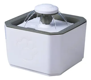 Bebedouro Fonte Automática Para Cães E Gatos Pet 2,5l Usb 127/220v Branco