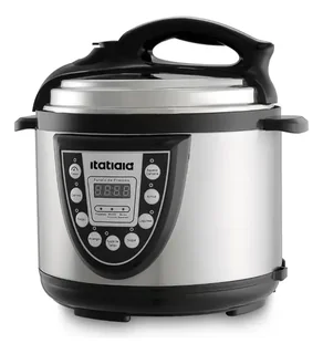Panela Pressão Itatiaia Pan Pres Mid 5l 127v Inox Inox 127v 60 Hz