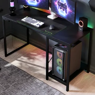 Escrivaninha Gamer Industrial De Mdf Essenza