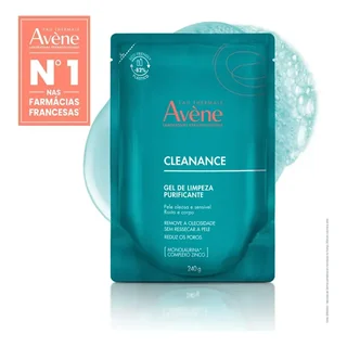 Gel de Limpeza Facial Avène Cleanance Pele Mista a Oleosa 240g