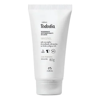 Desodorante Em Creme Natura Tododia Sem Perfume 80g