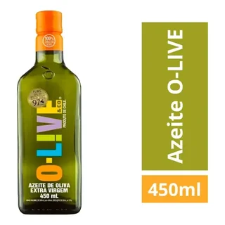 Garrafa Azeite extra virgem 450ml O-Live & Co