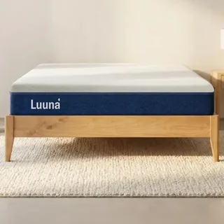 Colchão Queen Luuna Blue, Espuma 20 cm 10 Anos de Garantia