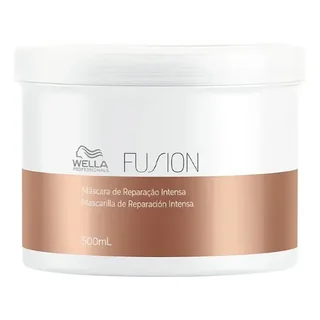 Máscara Wella Fusion Reconstrutora 500ml Cabelo Forte e Revitalizado