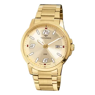 Relógio Technos Masculino Racer Dourado - 2315law/1x