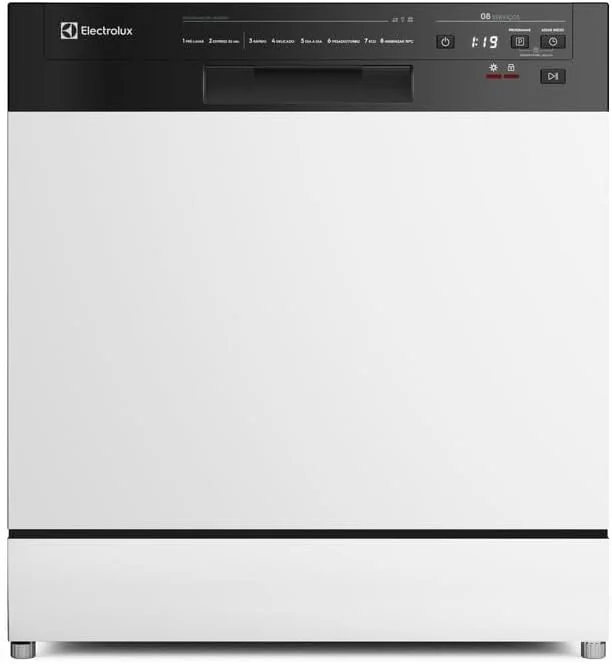 Lava-Louças Electrolux 8 Serviços c/Programa Lava e Seca 50min 220v LB08E