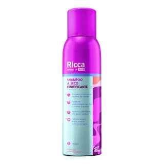 Shampoo A Seco Refresh Me Plus Fortificante Para Cabelos Oleosos Ricca 150ml