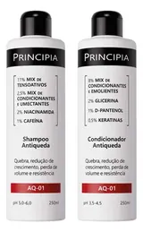 Principia Kit Shampoo E Condicionador Antiqueda Aq-01