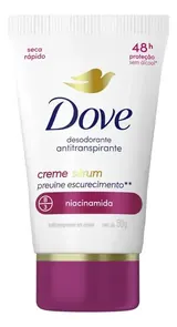 Dove Desodorante Antitranspirante Creme Sérum Previne Escurecimento 50g