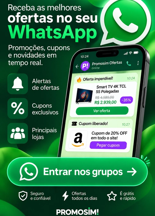 Receba as melhores oportunidades no WhatsApp