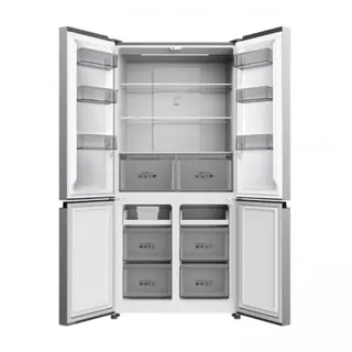 Geladeira TCL 589 Litros Inox Twin Eco Inverter Frost Free Flex 220V C589CDN